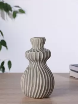 Ваза «Дилис», d=4.5 см, 1910 см, керамика, серая