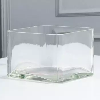 Ваза для цветов «Бабочки» стекло, 15 х 10 см.