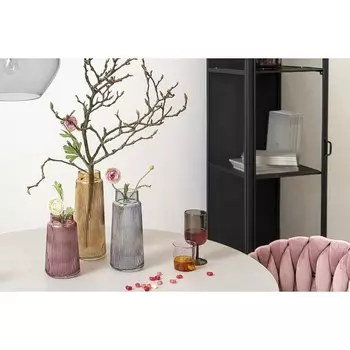 Ваза для цветов Bergenson Bjorn Noemi, 19 см, цвет бордовый