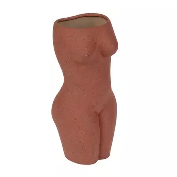 Ваза для цветов Doiy Body, 23 см, цвет чёрный