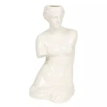 Ваза для цветов Doiy Venus, 31 см, цвет белый