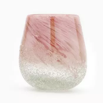 Ваза для цветов «Элен» из цветного стекла 151414 см