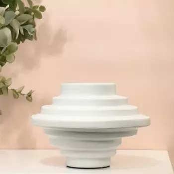 Ваза для цветов «Розенталь», полистоун, 25 х 25 х 20 см