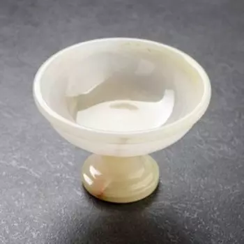 Ваза для фруктов, 10 см, оникс