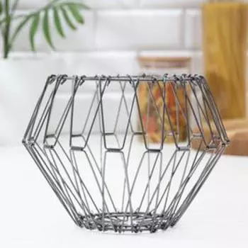 Фруктовница Доляна, раскладная, 29294,5 см, цвет графит