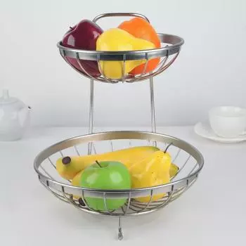 Ваза для фруктов «Стиль», 28×28×30,5 см