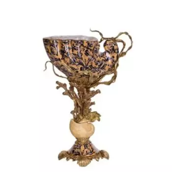 Ваза для фруктов "Узоры", 18 23 48 см