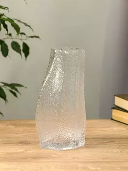 Ваза «Дженис», 25128 см, стекло, прозрачная