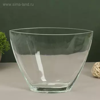 Ваза «Ефрат», 1.6 л, 162211.5 см, стекло, прозрачная