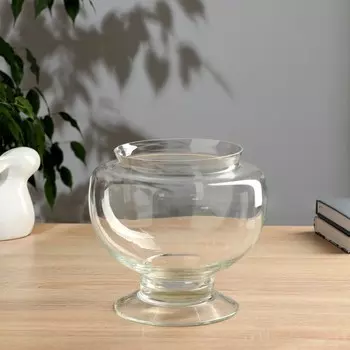 Ваза "Фаэтон"d=13 см, h=19 см х19 см V=3,4л (1635)