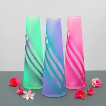 Ваза «Фентези», 1 л, d=4.5 см, h=29 см, стекло, МИКС