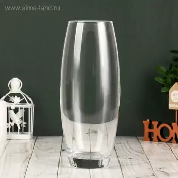 Ваза «Флора», 1.8 л, d=7.5 см, h=26 см, стекло, прозрачная