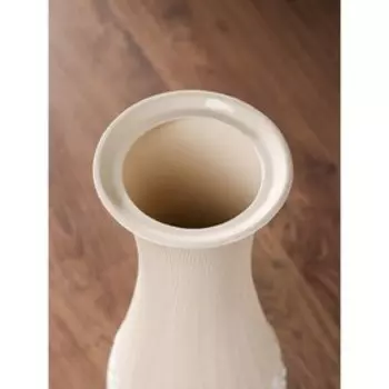 Ваза керамическая "Осень", напольная, перламутровая, 59 см