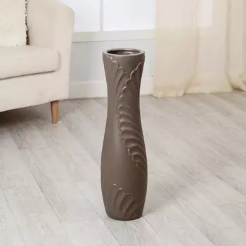 Ваза напольная «Оливия», h=60 см, керамика, МИКС