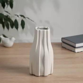 Ваза «Аллесио», 2010 см, керамика, белая