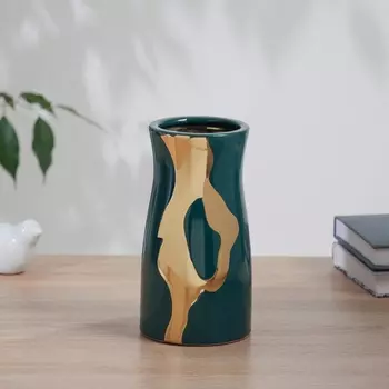 Ваза «Аннар», 189.5 см, керамика, зелёная