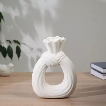 Ваза «Аннар», 2115 см, керамика, белая