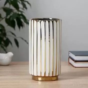 Ваза «Елизавет», 1121 см, керамика, белая