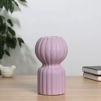 Ваза «Кэйлн», 209.5 см, керамика, сиреневая