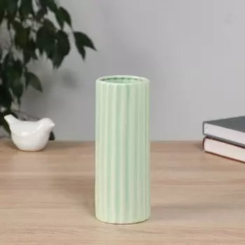 Ваза «Солвейг», галант, 187, керамика, зелёная