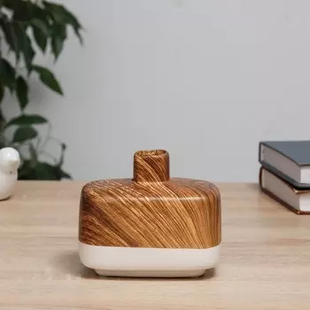 Ваза Теа, 8119.5 см, керамика, белая, коричневая