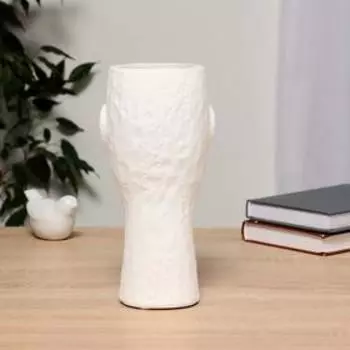 Ваза «Наваждение», d=7.5 см, 8922 см, керамика, белая