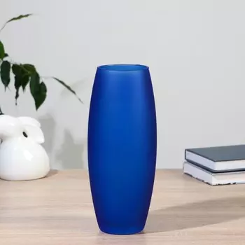 Ваза "Кобольт матовая " d-8см, 10,5х26см
