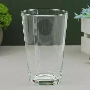 Ваза «Коническая», 400 мл, 13.58.5 см, малая, стекло