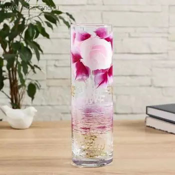 Ваза "Краса" цилиндр 7х26 см