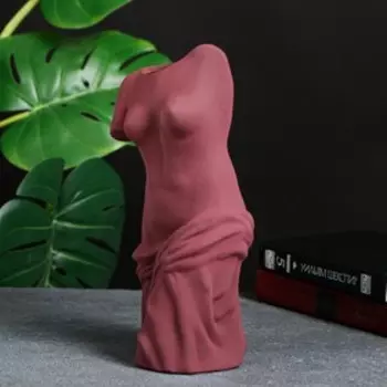 Ваза "Красота" сиреневая, 26см