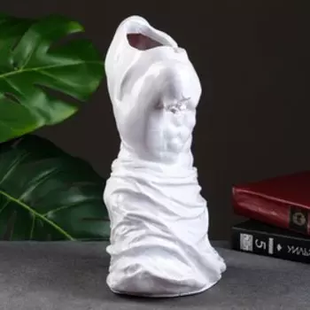 Ваза "Культурист" белая