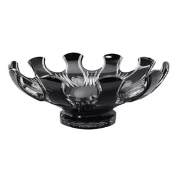 Ваза "Квает", черная, 32 × 32 × 14,5 см