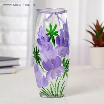 Ваза "Лаванда" лак h-23,5х9,5; d-6.5см