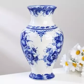 Ваза "Лена", гжель