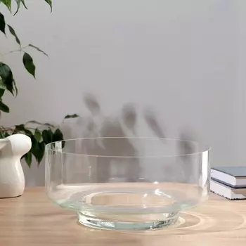 Ваза "Лола"блюдо d=28,5см h=13 см, (2378)