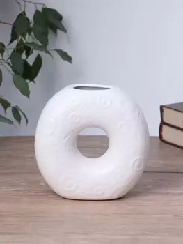 Ваза «Мэйбл», 1615 см, керамика, белая