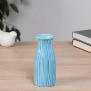 Ваза «Фрэнсис», талия, 12.55 см, керамика, синяя