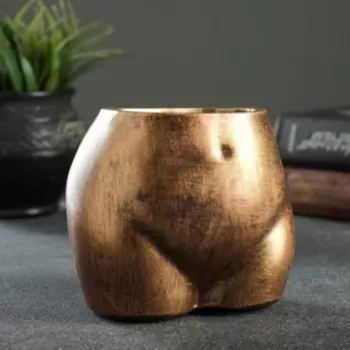 Ваза "Обнаженные ягодицы" бронза 9х11,5х10 см