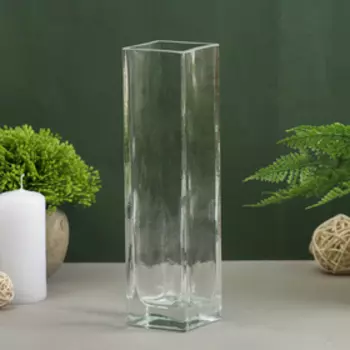 Ваза «Олень», 320 мл, 215.5 см, стекло, прозрачная