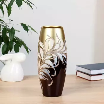 Ваза «Перо», d=7.5 см, 1126 см, стекло