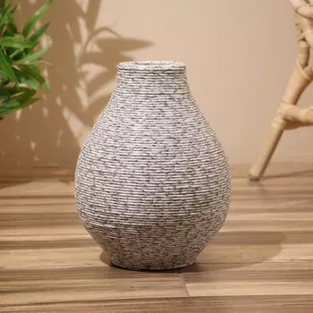 Ваза плетёная, напольная 25х25х31 см (+/- 5 см)