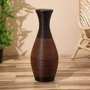 Ваза плетёная, напольная 25х25х60 см (+/- 2 см.) 1