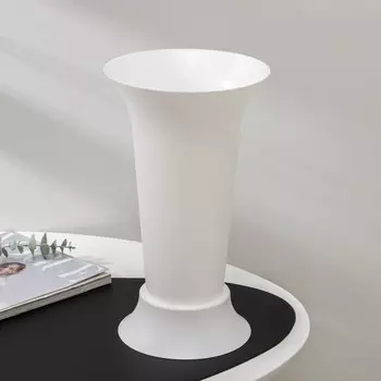 Ваза для цветов под срезку Альтернатива, 3 л, пластиковая, белая