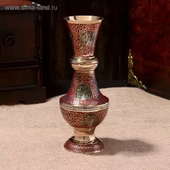 Ваза "Прелесть" латунь 8х8х21 см