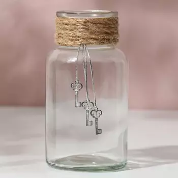 Ваза для цветов, стекло, 250 мл.