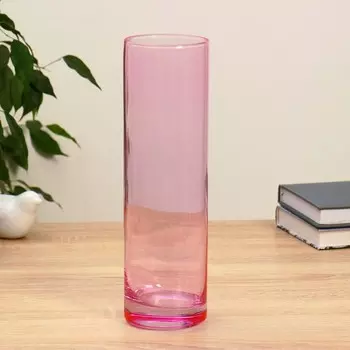 Ваза "Розовая светлая " 26,5 см, d-7,5см