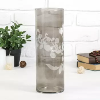 Ваза "Семптарос-дымка" трубка 107 30см