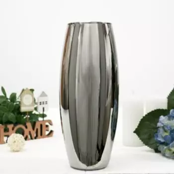 Ваза «Серебро», d=7.5 см, 1126 см, стекло