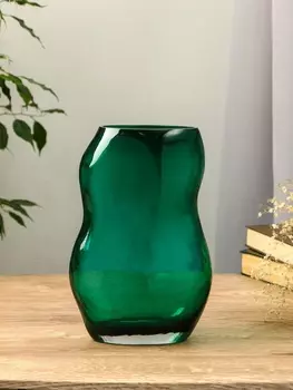 Ваза «Шерил», 2716 см, стекло, зелёная