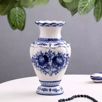 Ваза "Софья", 27,5 см, гжель